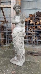 Tuinbeeld beeld vrouw dame zonder armen (Venus van Milo), Beton, Gebruikt, Mensenbeeld, Ophalen