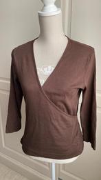 Vest Overslag model Bruin Maat M MISS ETAM, Kleding | Dames, Maat 38/40 (M), Bruin, Ophalen of Verzenden, Zo goed als nieuw