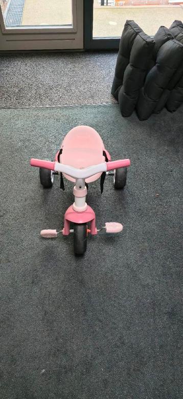 Smoby peuterfiets - roze beschikbaar voor biedingen
