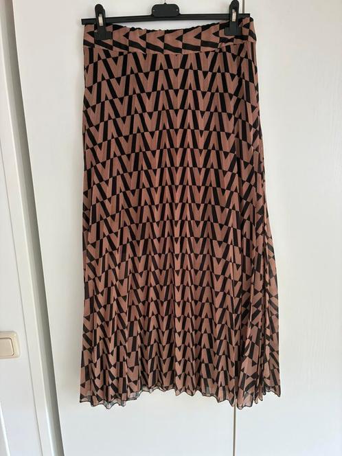 Erg leuke rok van L’Olive verte, bruin /zw. L/ XL als nieuw, Kleding | Dames, Rokken, Zo goed als nieuw, Maat 46/48 (XL) of groter