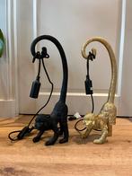 Set van twee aap lampjes, zwart en goud, Ophalen of Verzenden, Zo goed als nieuw