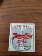 4588 Vintage Jimmy Joy Reclame Sticker, Ophalen of Verzenden, Gebruikt