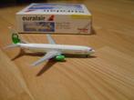 Herpa vliegtuig model 1:400 Euralair Boeing 737-800 (kikker), Ophalen of Verzenden, Zo goed als nieuw, Schaalmodel