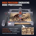 Lasergraveermachine 10W - Snel & Groot Werkgebied (40x40cm), Verzenden, Nieuw