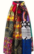 Mooie nieuwe ( nog verpakt )surinaamse/ afrikaanse lange rok, Ophalen of Verzenden, Nieuw, Onder de knie