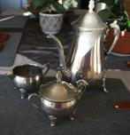 Vintage WM Rogers zilveren theeservies met 3 delen, Verzenden