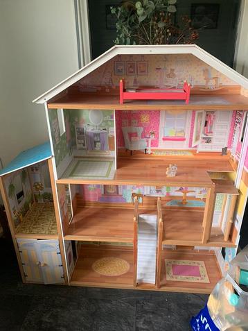 Poppenhuis kidkraft groot beschikbaar voor biedingen
