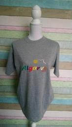 (SHIRT02) T-shirt – Grijs ‘Algarve – Portugal’ – maat L, Ophalen of Verzenden, Zo goed als nieuw, Maat 52/54 (L), Grijs