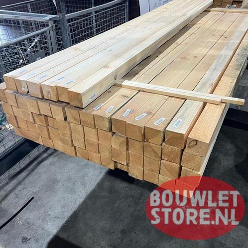 Vuren vurenhout | grenen houten palen | balken 65 x 65 mm, Doe-het-zelf en Verbouw, Hout en Planken, Nieuw, Balk, Vuren, 200 tot 250 cm