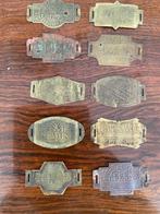 Rijwielbelastingplaatjes Nederlands 8 stuks, Ophalen of Verzenden
