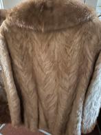 Nerts bontjas, Ophalen of Verzenden, Zo goed als nieuw, Maat 42/44 (L), Beige