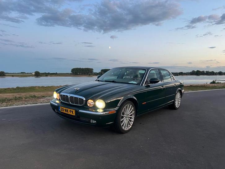 Jaguar XJ 3.5 AUT 2003 Groen, Auto's, Jaguar, Particulier, XJ, Airbags, Airconditioning, Alarm, Boordcomputer, Climate control