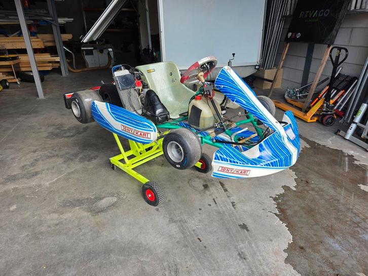 Tony Kart met Rotax Max senior, Sport en Fitness, Karting, Gebruikt, Kart, Ophalen