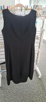 Mooie nieuwe zwarte jurk mouwloos met rits mt 40 merk Naheva, Nieuw, Maat 38/40 (M), Ophalen of Verzenden, Onder de knie