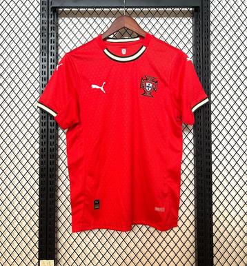 Portugal Thuis Shirt - Rood  beschikbaar voor biedingen