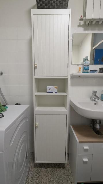 Hoge badkamerkast (IKEA Silveran) - 185cm beschikbaar voor biedingen