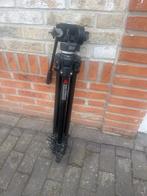Manfrotto Professional Tripod ART 144, Audio, Tv en Foto, Fotografie | Statieven en Balhoofden, Gebruikt, Minder dan 150 cm, Met balhoofd