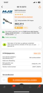 Katalisator ford focus mk3 station wagon, Auto diversen, Ophalen, Nieuw