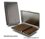 BOOKWILL  SIGARENKOKER -VAN NIKKEL - 6 X CORONA       sk201, Verzenden, Nieuw, Tabaksdoos of Verpakking