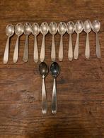 Kleine verzilverde espresso lepeltjes, N 100, Ophalen of Verzenden