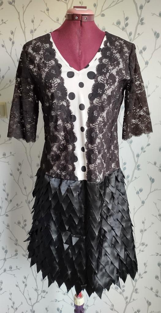 ALMATRICHI Madrid-Spain (Feest-) Jurkje 38, Kleding | Dames, Jurken, Zo goed als nieuw, Maat 38/40 (M), Overige kleuren, Boven de knie