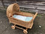 Rieten retro poppenwagen, Ophalen, Gebruikt, Babypop