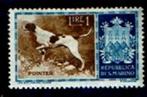 Fauna - Dieren - Honden - San Marino - 1 L - p.fr pl.r, Ophalen of Verzenden, Postfris, Dier of Natuur