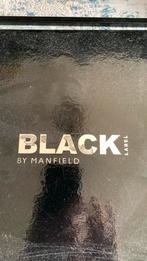 Manfield black label, Ophalen, Zwart, Lage of Enkellaarzen, Zo goed als nieuw