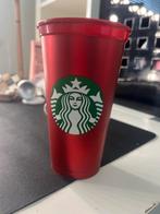 Rode Starbucks Beker - Plastic, Ophalen of Verzenden, Nieuw