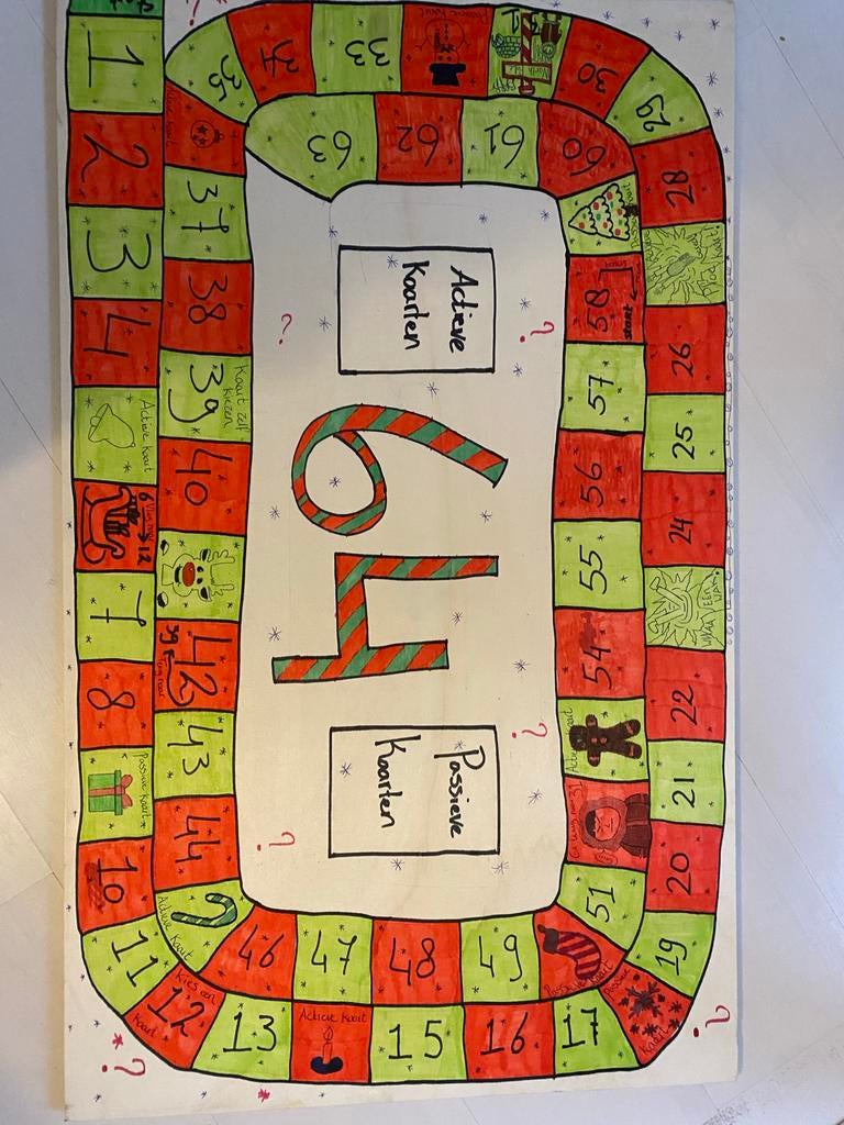 Kerst Bordspel - Leuk voor de feestdagen!, Hobby en Vrije tijd, Gezelschapsspellen | Bordspellen, Drie of vier spelers, Ophalen