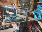 Afkortzaag in graden instelbaar Fever Industrial ST-4080, Doe-het-zelf en Verbouw, Gereedschap | Zaagmachines, Gebruikt, Afkortzaag
