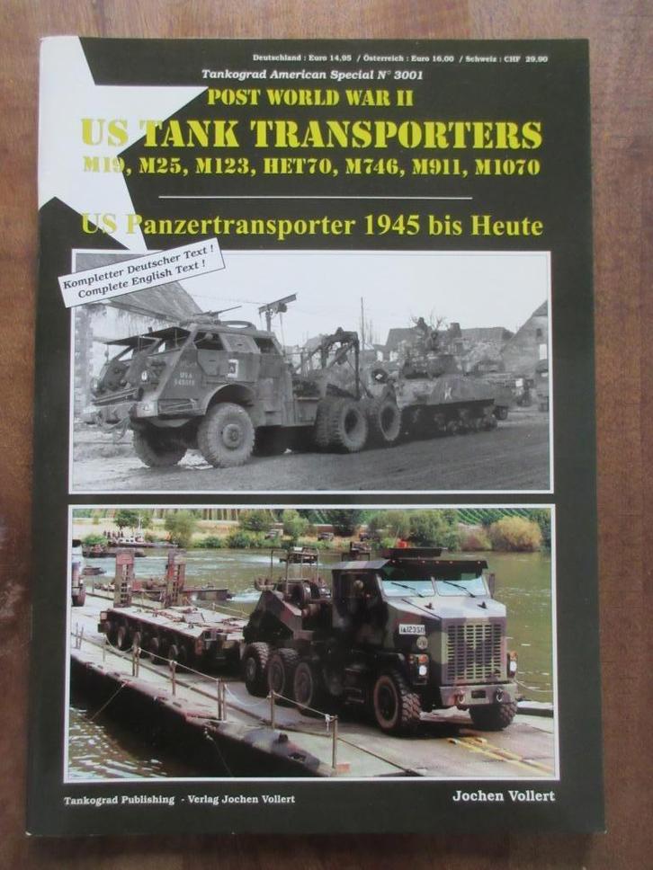 Tankograd Spezial US TANK TRANSPORTERS M19 M25 M123, Boeken, Oorlog en Militair, Gelezen, Ophalen of Verzenden