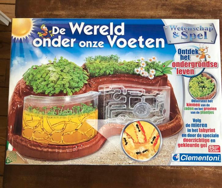 De wereld onder onze voeten (wetenschap & spel), Kinderen en Baby's, Speelgoed | Educatief en Creatief, Zo goed als nieuw, Ophalen of Verzenden