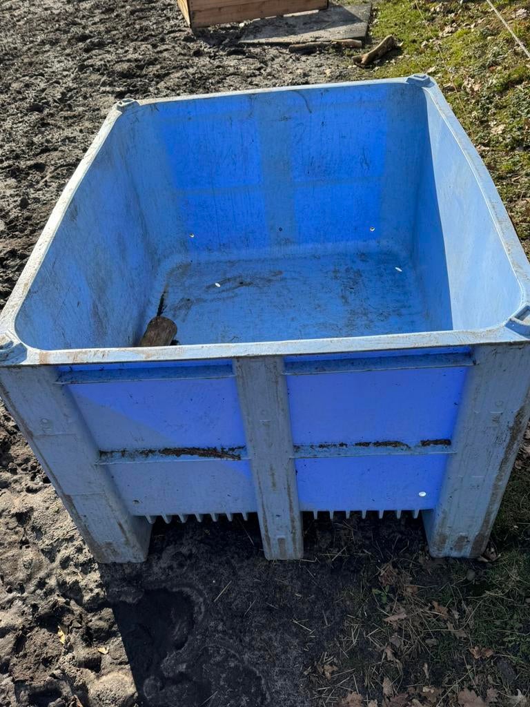 Volumebak/paardenbak, Ophalen, Gebruikt