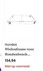 Wielenframe hundos bench 120, Dieren en Toebehoren, Hondenbenches, Ophalen, Zo goed als nieuw