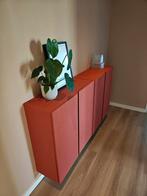 2x Ivar kasten Ikea, rood geverfd, Ophalen, 50 tot 100 cm, Modern, Grenenhout