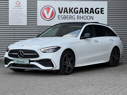 Mercedes-Benz C-Klasse Estate 300 e AMG Line SCHUIFDAK,MBUX, Auto's, Mercedes-Benz, Te koop, C-Klasse, ABS, Achteruitrijcamera