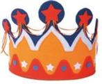 feest kroon van vilt de maat is verstelbaar per stuk, Ophalen of Verzenden, Nieuw