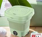 Compact portable washing machine, Minder dan 1200 toeren, Minder dan 85 cm, Minder dan 4 kg, Bovenlader
