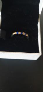 Pandora prachtige ring met steentjes maat 54 zgan, Ophalen of Verzenden, Zo goed als nieuw, 17 tot 18, Dame