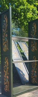 Boho/Handbeschilderd/Oude/Winkelkast/Kast, Antiek en Kunst, Ophalen of Verzenden