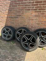 Originele Mercedes 18” AMG velgen zwart-Vredestein winter, Auto-onderdelen, Banden en Velgen, Ophalen, 18 inch, Winterbanden, Velg(en)