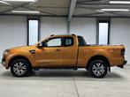 Ford Ranger 3.2 TDCi Wildtrak Supercab | ACC | Stoelverwarmi, Auto's, Ford, Automaat, Zwart, Overige kleuren, Leder en Stof