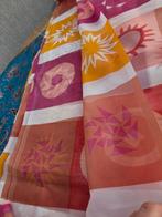 Vintage Stof  gordijn met Retro Design, Ophalen of Verzenden, Nieuw
