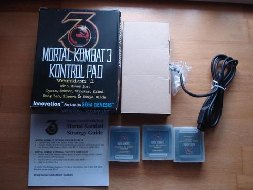 Mortal kombat 3 sega Control Pad, Spelcomputers en Games, Games | Sega, Zo goed als nieuw, Mega Drive, 1 speler, Vanaf 3 jaar