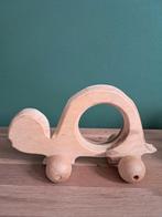 De Groene Merel houten antroposofische schildpad onbehandeld, Kinderen en Baby's, Speelgoed | Houten speelgoed, Ophalen of Verzenden