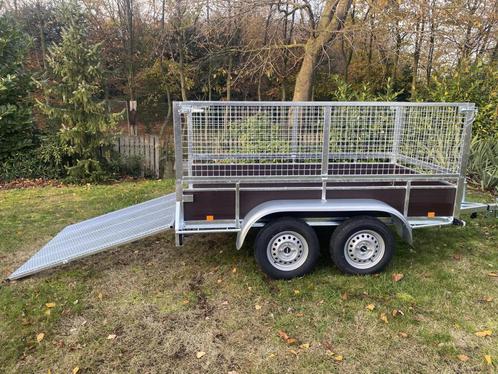 NIEUWE aanhangwagen met Loofrekken en Laadklep ZEER DEGELIJK, Auto diversen, Aanhangers en Bagagewagens, Nieuw