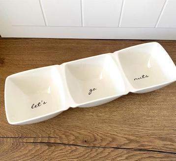 Riviera Maison Schaal met 3 vakken