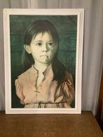 Huilend meisje ,Bambino,jaren 60 ,schilderijdruk,GBragolin, Ophalen of Verzenden, Schilderij
