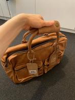 Nieuwe bruine Cowboysbag | lichtbruine leren schoudertas, Ophalen of Verzenden, Nieuw, Bruin, Leer